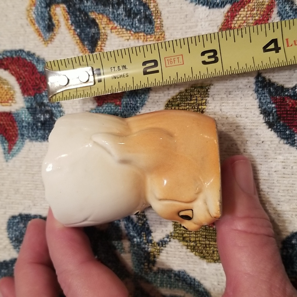 Vintage Puppy Dog Cracked Egg Anthropomorphic Egg Cup - Picture 7 of 11